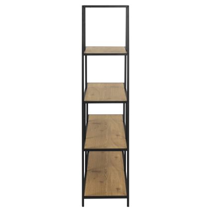 SARON Bookcase Oak/Black