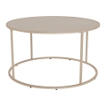 SARON coffee table, Ø 80 cm, grey