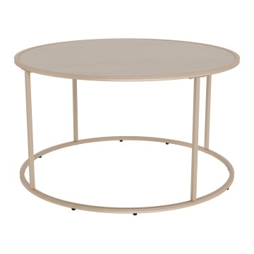 SARON coffee table, Ø 80 cm, grey