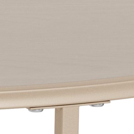 SARON coffee table, Ø 80 cm, grey