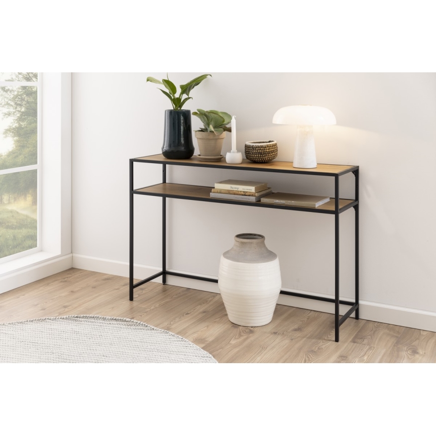 SARON Oak Console Table