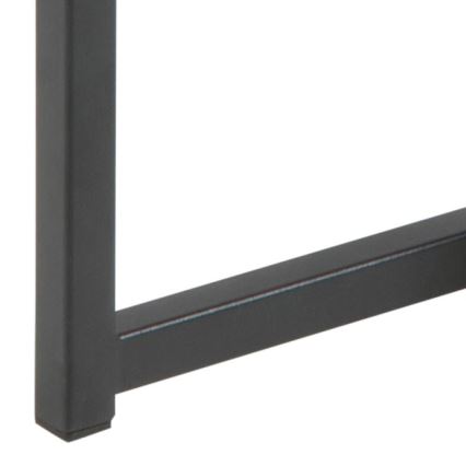 SARON Set of 2 Coffee Tables, Oak/Black