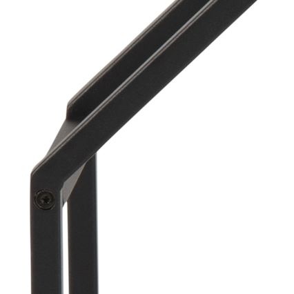 SARON Wall-mounted Shelf 77x77 cm Oak/Black