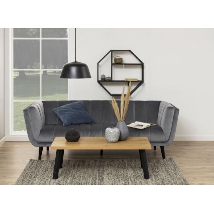 SARON Wall Shelf 77x77 cm, Black