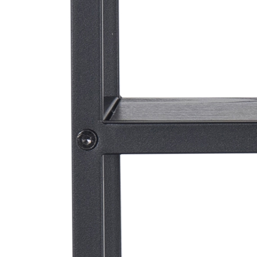 SARON Wall Shelf 77x77 cm, Black