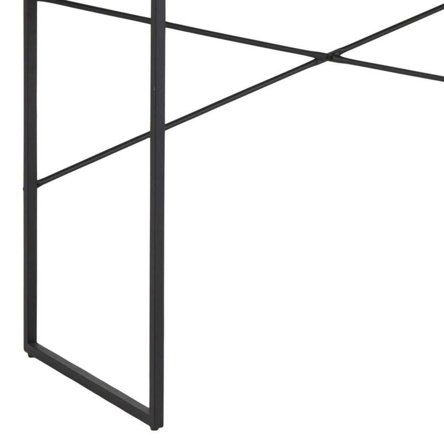 SARON Writing Desk, Oak/Black