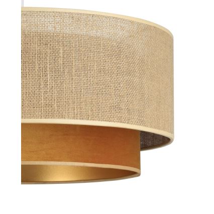 SARTA Cord Pendant Lamp 1xE27/60W/230V Copper/Jute