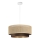 SARTA corded pendant light 1xE27/60W/230V brown/jute
