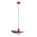 SAVANA cable-suspended pendant light 1xE27/15W/230V black/red