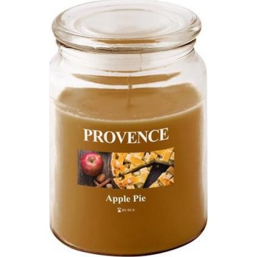 Scented candle APPLE PIE 510 g — 85–95 hours burn time