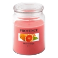 Scented Candle RED ORANGE, 510 g — 85–95 hours burn time