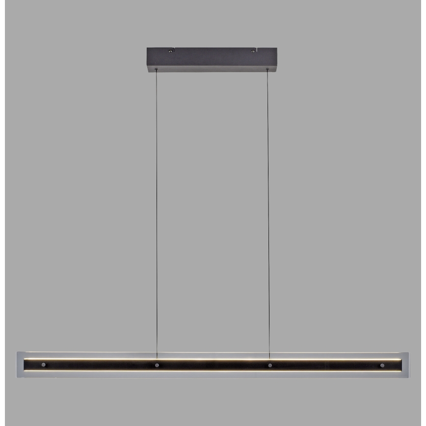 Schöner Wohnen 11316-18 - LENA LED Dimmable Cable-Suspended Pendant, LED/32W/230V, 105 cm, Black