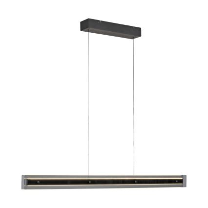 Schöner Wohnen 11316-18 - LENA LED Dimmable Cable-Suspended Pendant, LED/32W/230V, 105 cm, Black