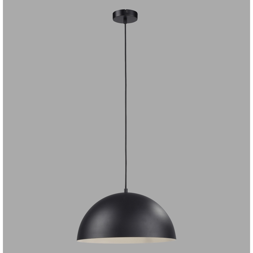 Schöner Wohnen 11728-18 - ALI Cable Pendant Light 1 x E27/25W/230V, Ø 38 cm, Black