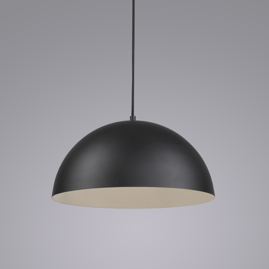 Schöner Wohnen 11728-18 - ALI Cable Pendant Light 1 x E27/25W/230V, Ø 38 cm, Black