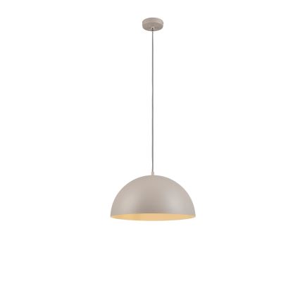Schöner Wohnen 11728-39 - ALI cable-hung pendant light, 1×E27 (max. 25W), 230V, Ø 38 cm, grey