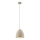 Schöner Wohnen 12540-42 - TRAVENTA cable-hung pendant light 1x E27/40W/230V Ø 21 cm, concrete