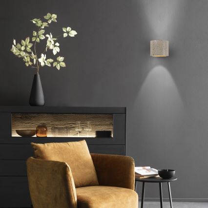 Schöner Wohnen 12542-42 - TRAVENTA Wall Light 1xG9/10W/230V Concrete