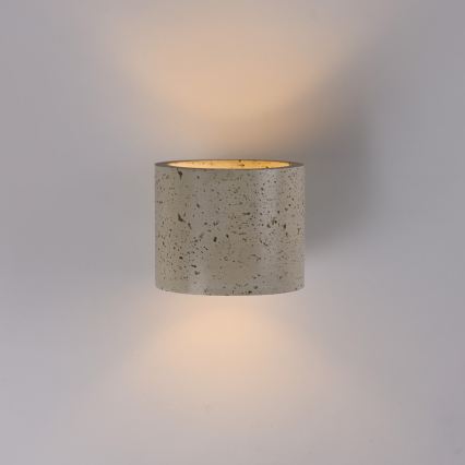 Schöner Wohnen 12542-42 - TRAVENTA Wall Light 1xG9/10W/230V Concrete