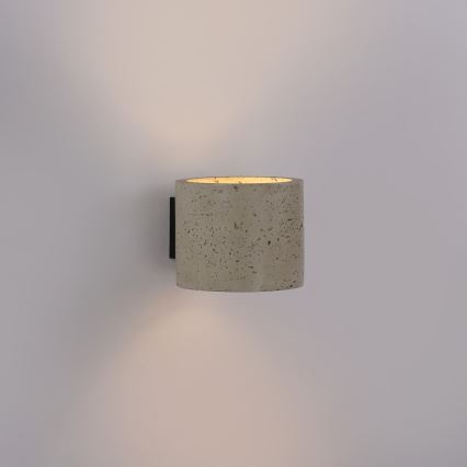 Schöner Wohnen 12542-42 - TRAVENTA Wall Light 1xG9/10W/230V Concrete