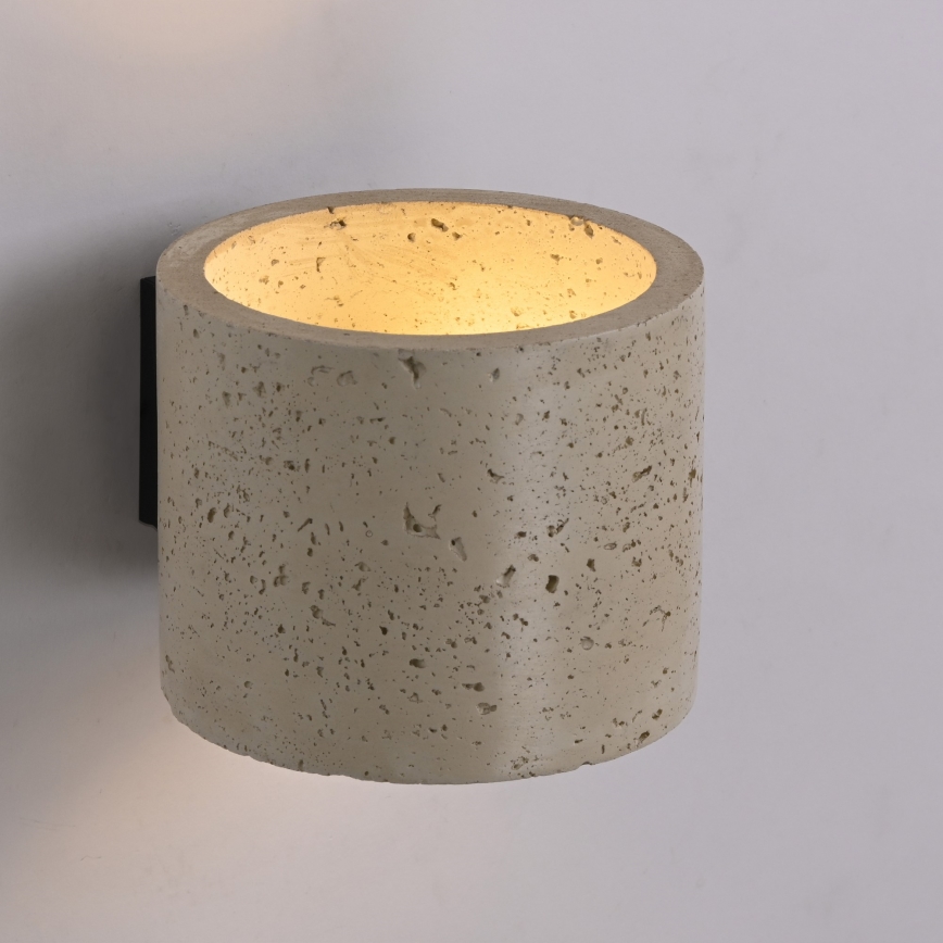 Schöner Wohnen 12542-42 - TRAVENTA Wall Light 1xG9/10W/230V Concrete