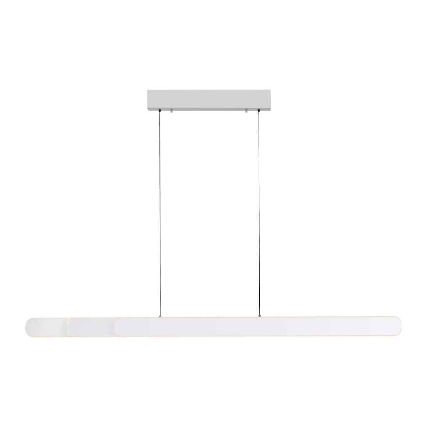 Schöner Wohnen 12577-16 - ADRIANA ROUND LED dimmable cable pendant 2xLED/24W/230V 2700/3000/3500/4000/5000K white