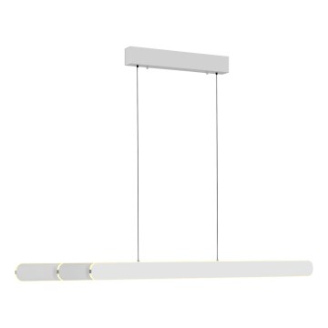 Schöner Wohnen 12577-16 - LED dimmable cable pendant ADRIANA ROUND 2xLED/24W/230V 2700/3000/3500/4000/5000K 160 cm white