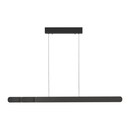 Schöner Wohnen 12577-18 - ADRIANA ROUND LED dimmable pendant light on cable 2xLED/24W/230V 2700/3000/3500/4000/5000K 160 cm black