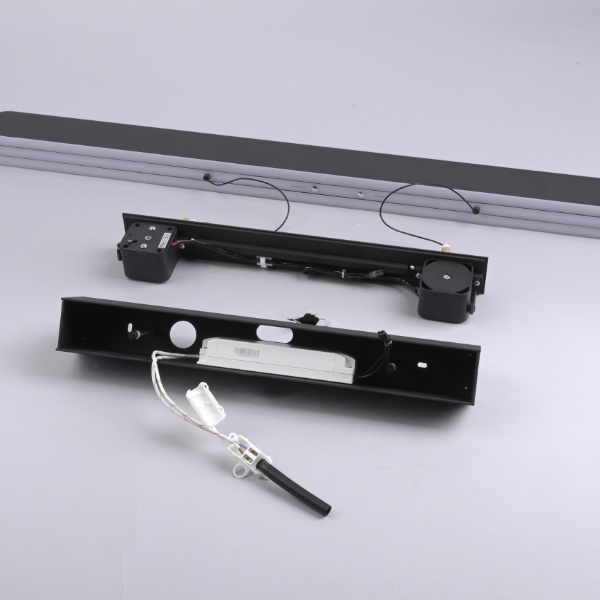 Schöner Wohnen 12577-18 - ADRIANA ROUND LED dimmable pendant light on cable 2xLED/24W/230V 2700/3000/3500/4000/5000K 160 cm black