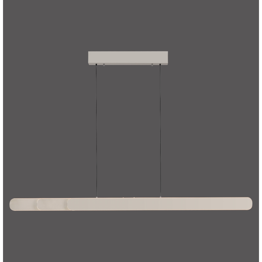 Schöner Wohnen 12577-39 - ADRIANA ROUND Dimmable LED pendant on cable, 2xLED/24W/230V, selectable 2700/3000/3500/4000/5000K, grey