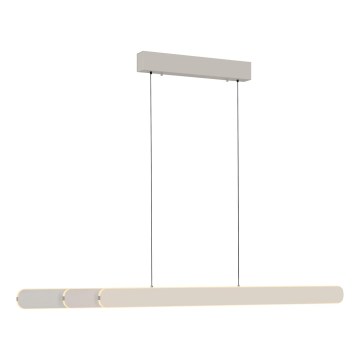 Schöner Wohnen 12577-39 - ADRIANA ROUND Dimmable LED pendant on cable, 2xLED/24W/230V, selectable 2700/3000/3500/4000/5000K, grey