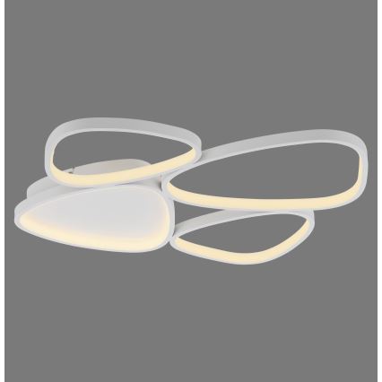 Schöner Wohnen 14038-16 - PEBBLES Dimmable LED Ceiling Light LED/35,5W/230V White
