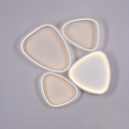 Schöner Wohnen 14038-16 - PEBBLES Dimmable LED Ceiling Light LED/35,5W/230V White