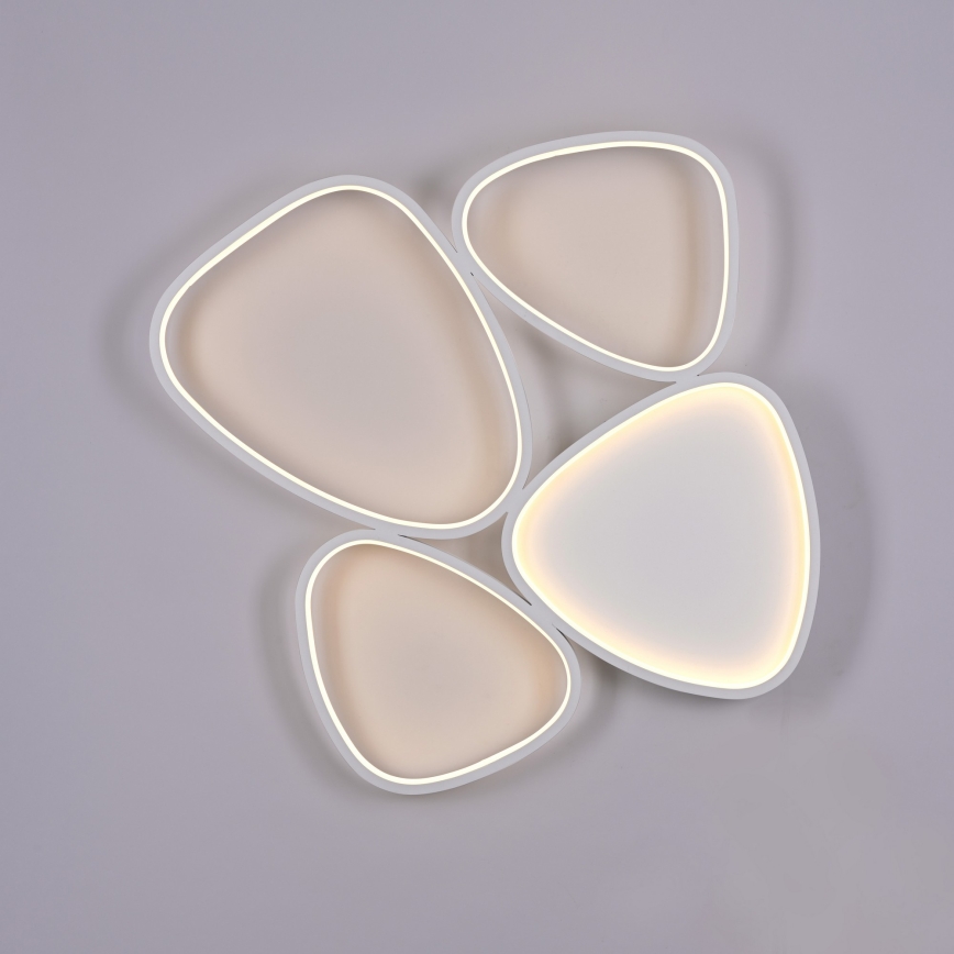 Schöner Wohnen 14038-16 - PEBBLES Dimmable LED Ceiling Light LED/35,5W/230V White