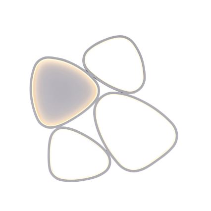 Schöner Wohnen 14038-16 - PEBBLES Dimmable LED Ceiling Light LED/35,5W/230V White