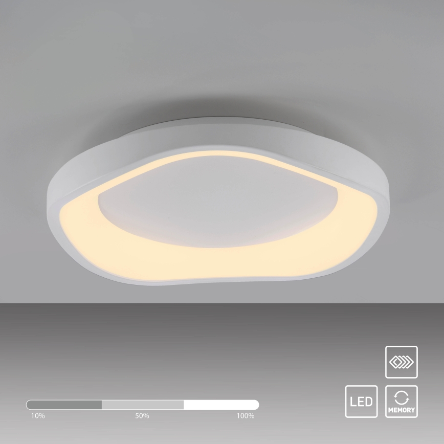 Schöner Wohnen 14233-16 - MONTA LED Dimmable Ceiling Light, 21W/230V, Ø 40 cm, White