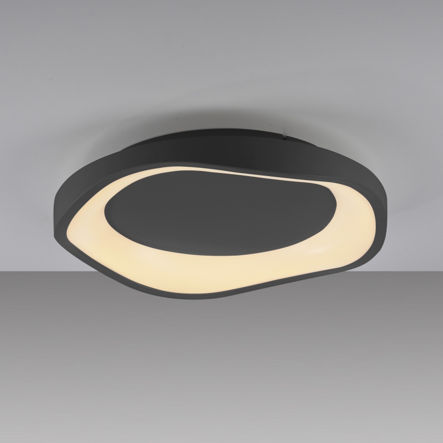 Schöner Wohnen 14233-18 - MONTA LED dimmable ceiling light, 21W/230V, Ø 40 cm, black