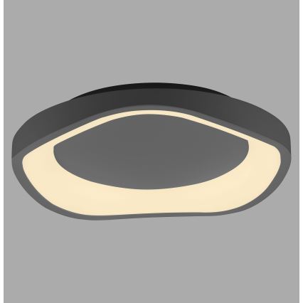 Schöner Wohnen 14233-18 - MONTA LED dimmable ceiling light, 21W/230V, Ø 40 cm, black