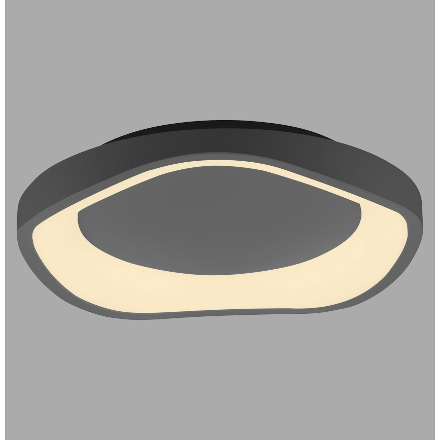 Schöner Wohnen 14233-18 - MONTA LED dimmable ceiling light, 21W/230V, Ø 40 cm, black