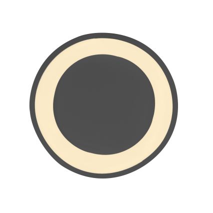 Schöner Wohnen 14233-18 - MONTA LED dimmable ceiling light, 21W/230V, Ø 40 cm, black