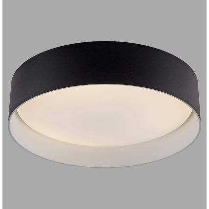Schöner Wohnen 14593-18 - TAVOLI LED Dimmable Ceiling Light LED/10W/230V 2700–6500 K Ø 28.5 cm Black + Remote Control