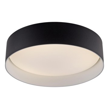 Schöner Wohnen 14593-18 - TAVOLI LED Dimmable Ceiling Light LED/10W/230V 2700–6500 K Ø 28.5 cm Black + Remote Control