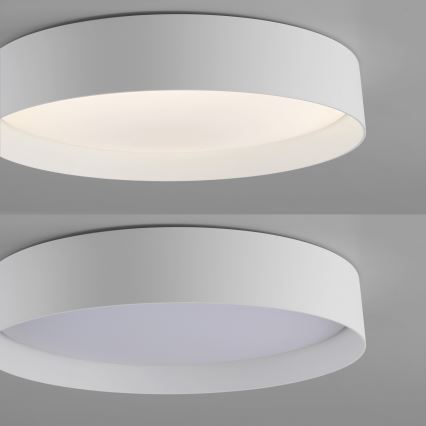 Schöner Wohnen 14594-16 - TAVOLI LED Dimmable Ceiling Light LED/20W/230V 2700–6500K Ø 39 cm White + Remote Control