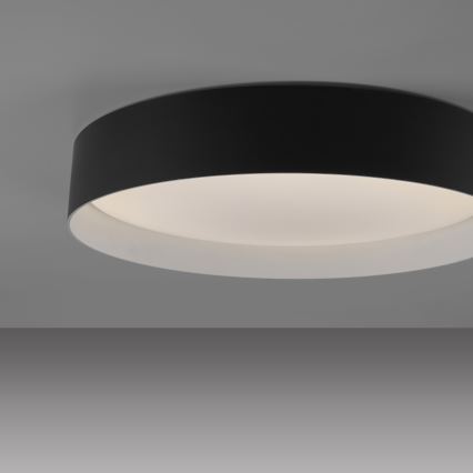 Schöner Wohnen 14594-18 - Dimmable LED ceiling light TAVOLI LED/20W/230V 2700-6500K Ø 39 cm black + remote control