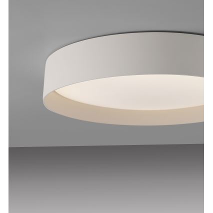 Schöner Wohnen 14594-39 - TAVOLI Dimmable LED Ceiling Light LED/20W/230V 2700–6500 K Ø 39 cm grey + remote control