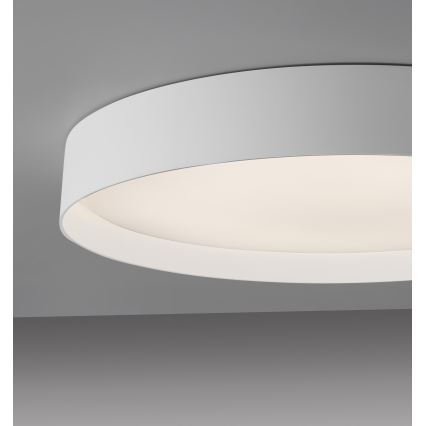 Schöner Wohnen 14595-16 - TAVOLI LED dimmable ceiling light, 34 W, 230 V, 2700–6500 K, Ø 49 cm, white + remote control