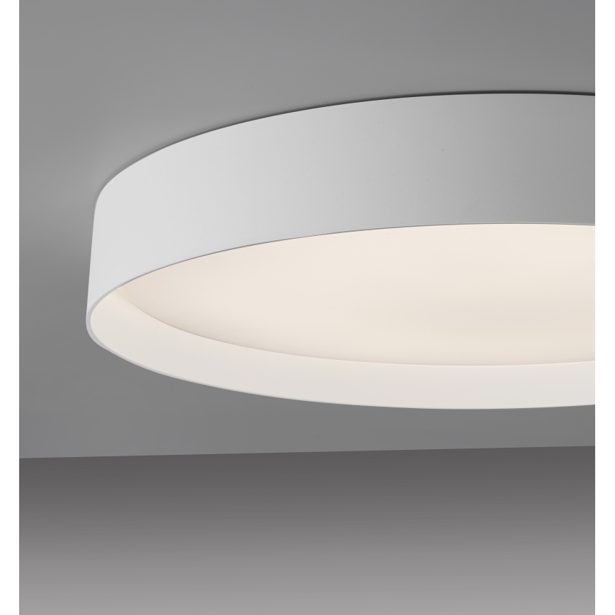 Schöner Wohnen 14595-16 - TAVOLI LED dimmable ceiling light, 34 W, 230 V, 2700–6500 K, Ø 49 cm, white + remote control