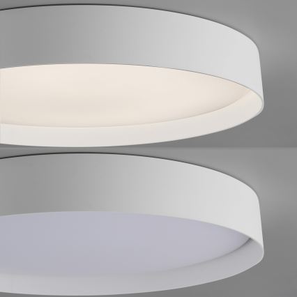 Schöner Wohnen 14595-16 - TAVOLI LED dimmable ceiling light, 34 W, 230 V, 2700–6500 K, Ø 49 cm, white + remote control