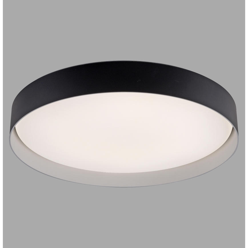Schöner Wohnen 14595-18 - TAVOLI Dimmable LED Ceiling Light LED/34W/230V 2700-6500K Ø 49 cm Black + Remote Control