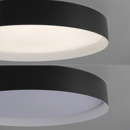 Schöner Wohnen 14595-18 - TAVOLI Dimmable LED Ceiling Light LED/34W/230V 2700-6500K Ø 49 cm Black + Remote Control
